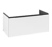 Villeroy und Boch Subway 3. 1930 C569L1VF 97,3x42,9x47,8cm, avec LED / poignée Volcano noir, blanc pur