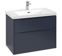 Villeroy und Boch Subway 3. 1930 C574L2VQ 77,2x57,6x47,8cm, avec LED / poignée monochrome, bleu marine