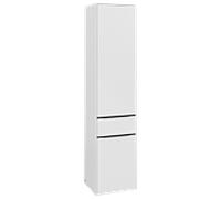 Villeroy und Boch Subway 3. 1930 C59001VF 40x171x36.2cm, charnière gauche / poignée Volcano noir, blanc pur