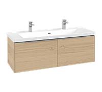 Villeroy & Boch Meuble sous-lavabo Subway 3.0 C60100VJ 127,2×42,9×47,8 cm chêne nordique, 2 tiroirs