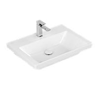 Villeroy und Boch Subway 3. 1930 vasque 4A7066R1 65x47cm, avec 2000 / sans trop-plein, blanc C-plus