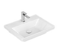 Villeroy und Boch Subway 3. 1930 vasque 4A706LR1 60x47cm, face inférieure rectifiée, avec 2000 / sans trop-plein, blanc C-plus