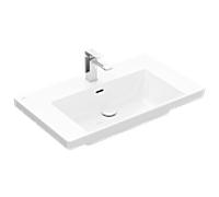 Villeroy und Boch Subway 3. 1930 vasque pour meuble-lavabo 4A7080R1 80x47cm, avec 2000 / avec trop-plein, blanc C-plus