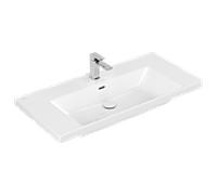 Villeroy und Boch Subway 3. 1930 vasque pour meuble-lavabo 4A70A5R1 100x47cm, avec 2000 / avec trop-plein, blanc C-plus