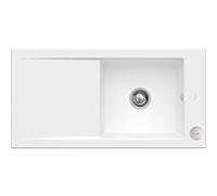 Villeroy & Boch V&B Évier encastré Timeline 60 Flat avec garniture vidage, excentrique, blanc pierre Quantité:1