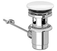 Villeroy et Boch 681000RW verrouillable, chromé, Céramique de salle de bain valve match0 stone white C-plus