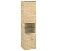 Villeroy et Boch Venticello A95212VJ 40,4 x 154,6 x 37,2 cm, droite, poignée blanc, chêne nordique