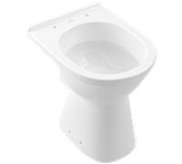 Villeroy und Boch Vicare stand washdown WC 4684R001 35,5x49cm, sans monture, sortie horizontale, blanc