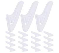 VILLFUL 100 Pièces Protège-lames Plastique Transparent Protection Pointe de Couteau Antirayures Manchons Légers pour Rangement Cuisine et Sécurité des Lames