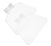 VILLFUL 2pcs Garde Oculaire en Plastique Résistant à L'usure pour Banc de Meulage, Protection Polyvalente pour Atelier et Environnements Industriels