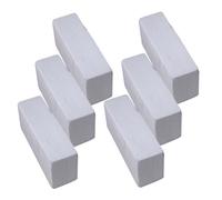 VILLFUL Blocs pour Compositions De Fleurs 6 Pcs Gris Boue Absorbante Porte-Fleurs pour Fleuriste Arrangements DIY Décorations Événement Mariage