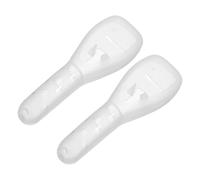 VILLFUL Boîte de Rangement Transparente pour Rasoir Manuel Femme, Lot de 2, Matériau Pp Clair, Design Compact Portable, Organiseur Protecteur pour Salle de Bain et Voyages