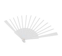 VILLFUL Monture d'Éventail Pliable 23cm en Plastique pour DIY et Loisirs Créatifs, Structure Solide pour Décoration Murale et Couture