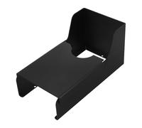 VILLFUL Protection Anti-pluie pour Sonnette Vidéo et Clavier D’accès Extérieur, Cache Étanche en Métal W85 Noir Fenêtre Transparente, Pare-soleil Résistant aux Intempéries pour Sécurité