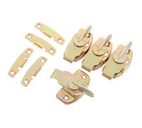 VILLFUL Quincaillerie de Table en Fer Or 4 Pièces, Connecteurs de Table Élégants pour Canapé D'angle, Clips de Connexion Multifonctions pour Meubles à Domicile