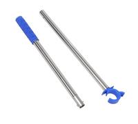 VILLFUL Tige Télescopique en Métal pour Ouverture de Fenêtre Haute Crochet, Robuste et Portable, pour Puits de Lumière, Chambre, la Cuisine et Salon Intérieur