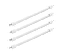 VILLFUL Tube Chauffant Quartz de Remplacement 4 Pièces pour Chauffage | Céramique et Quartz, Installation Simple, Performance Stable, Chauffage Homogène, pour Bureaux et Maisons