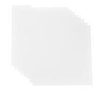 VILLFUL Vinyl Record Divider Cards 8pcs PVC White for Record and Document Organization in Classrooms and Offices
