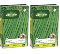 Vilmorin 1141754 Pack de Graines Haricot Skipper Création Recommande pour Congélation (Lot de 2)