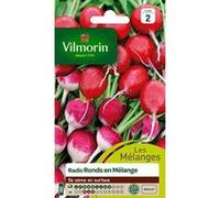 Vilmorin 3884342 Pack De Graines Radis Rond En Mélange Gaudry 2/Jolly G