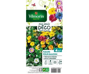 Vilmorin 5860442 Fleur annuelle pour Balcons Multicolore 9 x 0.5 x 16 cm
