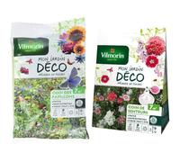 Vilmorin 5867607 Pack de Graines Mélange de Fleurs Coin des Papillons 7 m² & 5862907 Pack de Graines Mélange de Fleurs Coin de Senteur 7 m²
