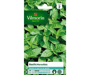 Vilmorin 5873246 Pack de Graines Basilic Marseillais Extrêmement Parfumé