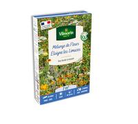 Vilmorin Eloigne les Limaces 7 m² Mélange de Fleurs | Mélange anti-limaces, Alysse Souci Zinnia, Répulsif naturel, Couvre-sol, Esthétique, Facile à semer
