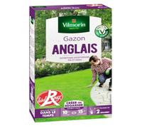 Vilmorin Gazon Anglais 250 g | Esthetisme exceptionnel, grande densité, entretien régulier, créer ou regarnir