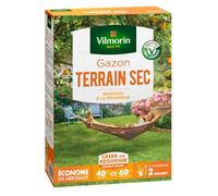 Vilmorin Gazon 4460514 – Terrain sec, vert – 1 kg