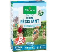 VILMORIN Graines de Gazon - Ultra Résistant - 1 kg - Étiquette Rouge