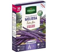 Graine - Vilmorin - Haricot Grimpant Violet Mélissa - 20 m
