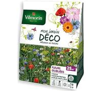 Vilmorin - Mélange de Fleurs oubliées 25m²- semences pour plantations -Mélange Variétés Authentiques du Moyen Age- Fleurs Basses 50 cm -pour 25 m²