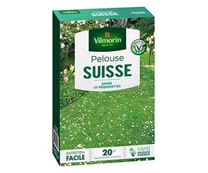 Vilmorin Pelouse Suisse Pâquerettes, Vert, 500 g