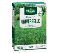 Vilmorin Prairie Universelle 1 kg 100 m² | Pour pâtures et grands espaces, Idéale pour les animaux, Robuste, Entretien facile, Couverture rapide