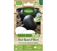 Vilmorin Radis Noir Gros Rond d'Hiver - BIO