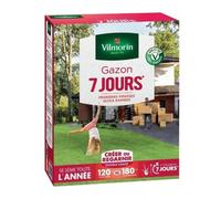 VILMORIN Semences de gazon 7 jours - 3 kg