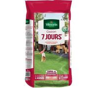 Vilmorin Semences de gazon 7 jours — 5 kg — 200 m²