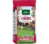 Vilmorin Semences de gazon 7 jours — 5 kg — 200 m²