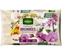Vilmorin Terreau Sac de 5 litres-Soin et Entretien de Toutes Les Variétés d'Orchidées, Marron