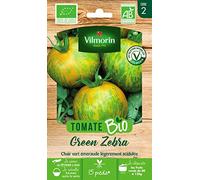 Graines - Vilmorin - Tomate Green Zebra - BIO