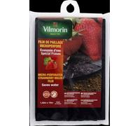 Vilmorin VB04106 Film de Paillage pour Fraises Micro Perforé Polyéthylène 50 mm 1,40 x 10 m