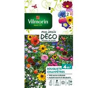 Vilmorin – Graines – Bouquets Champêtres – Mélange de fleurs – 4 m²