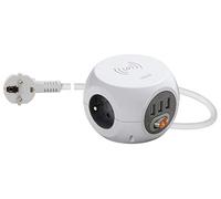 Vimar 00445.FR.CC.B Prise Mobile Multiple avec Charge inductive SICURY