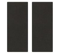 VIMAR 0T30041.G Lot de 2 cache-trou Noir