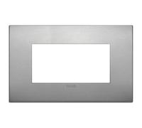 Vimar 19654.16 Arké Plaque Classic 4 modules, aluminium, lave