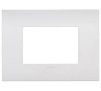 Vimar 19953.26 Arké fit Plate 3 modules, Métal, Polar mat