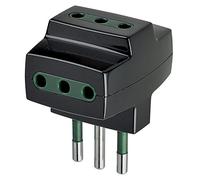 VIMAR Adaptateur Prise de Courant 10a Vers 3 Prises 10 Noir