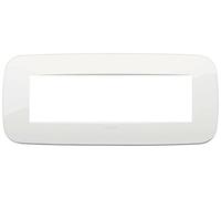 VIMAR Arke - Cadre Round série 7 modules tecnopolimero Blanc