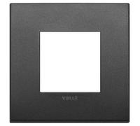 VIMAR Arke série - Cadre Classic 2 modules métal graphite mat
